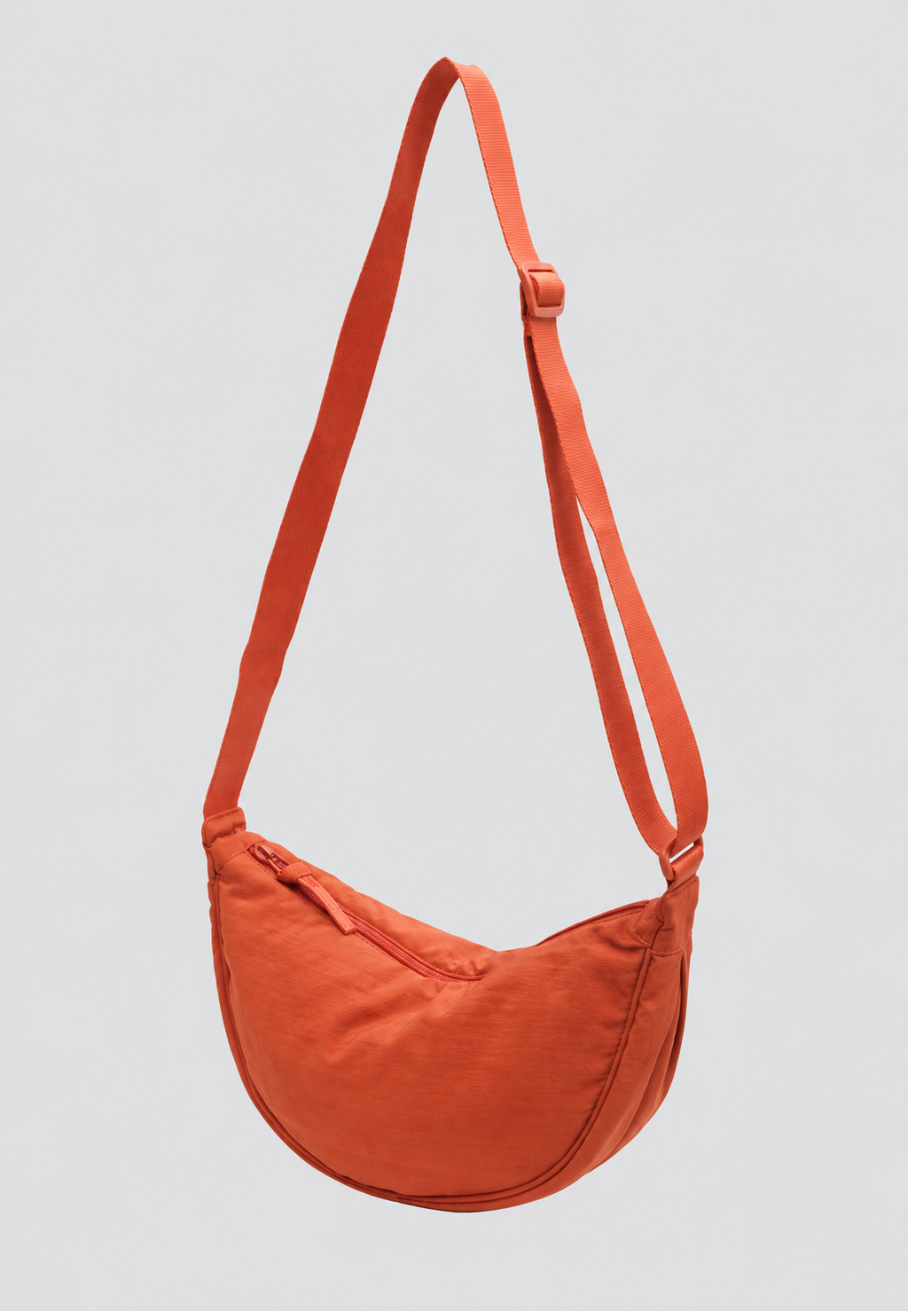 Bolso hombro mujer nylon media luna correa ajustable compacto diario - Camille
