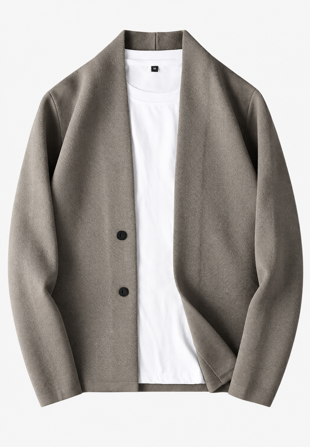 Cárdigan punto hombre cuello chal botones elegante versátil clásico otoño - Salvatore