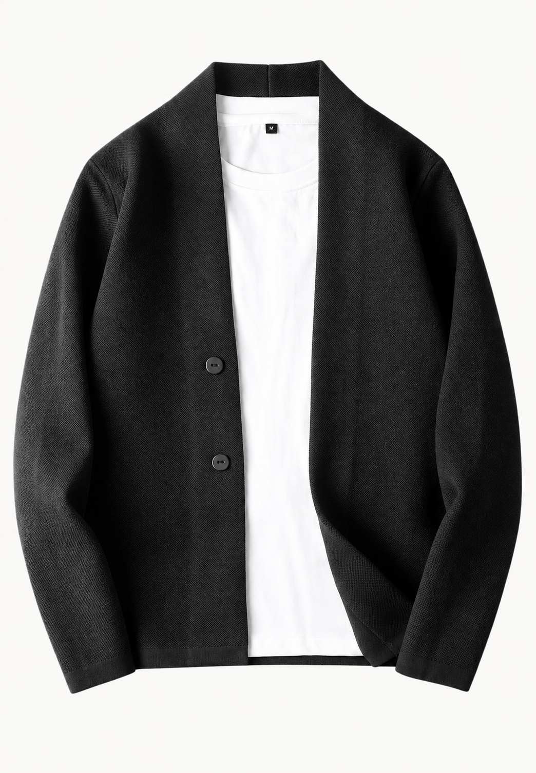 Cárdigan punto hombre cuello chal botones elegante versátil clásico otoño - Salvatore