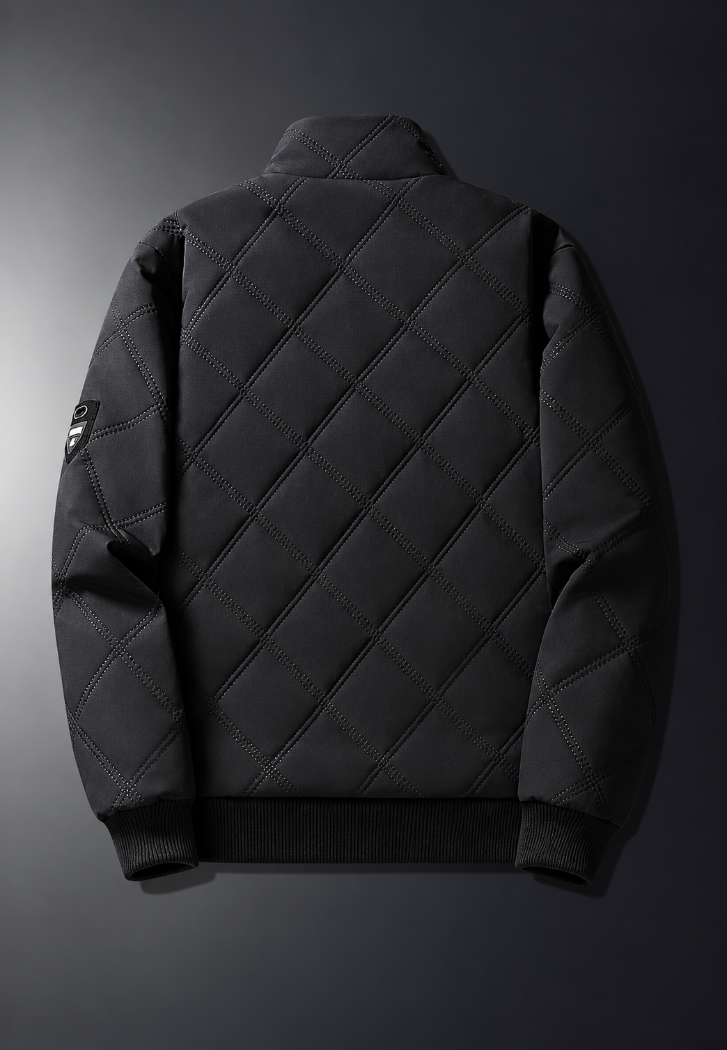 Chaqueta acolchada hombre cuello alto interior borreguito cálida invierno - Valdemar
