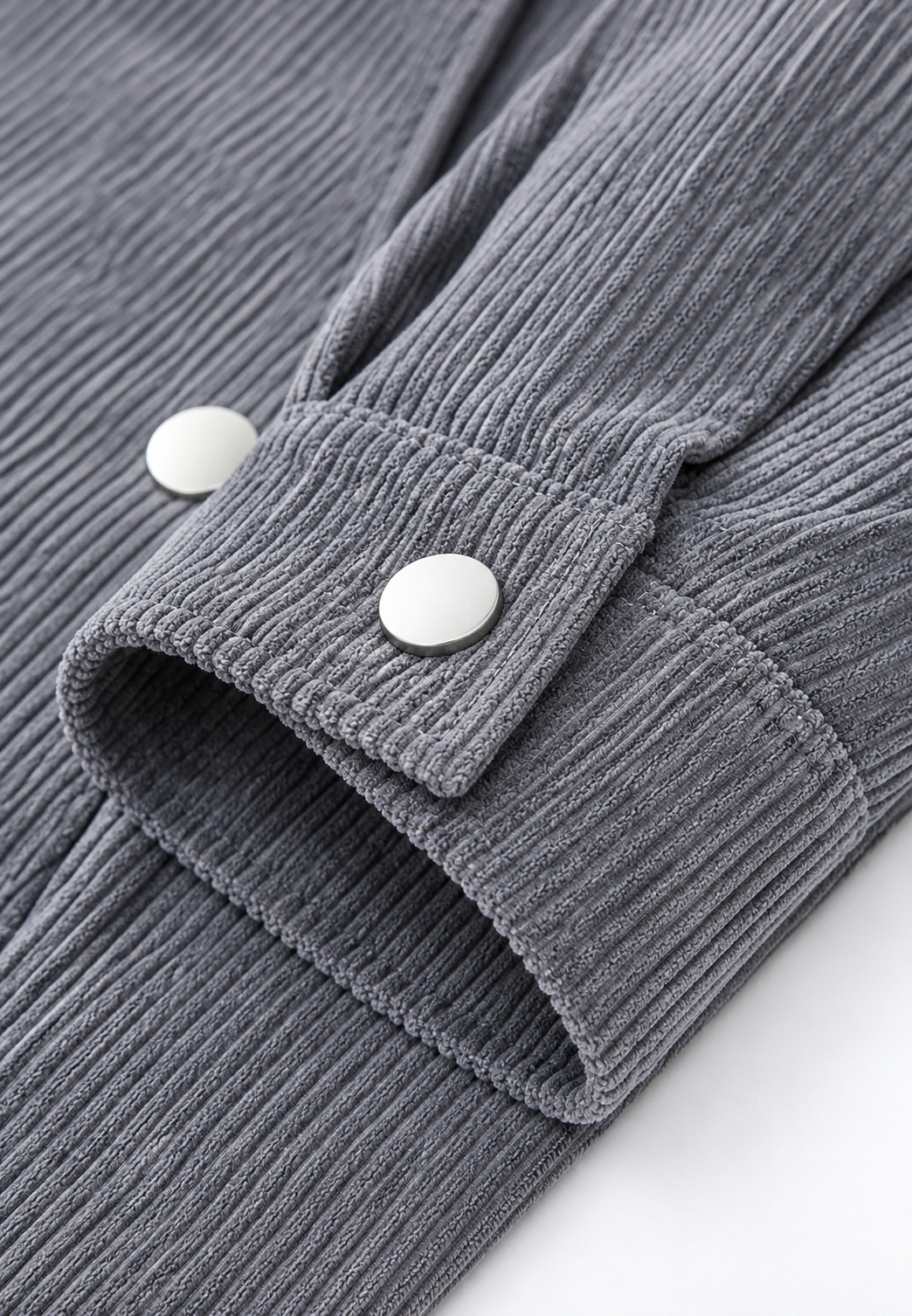 Chaqueta pana hombre cuello camisero bolsillo pecho cremallera casual otoño - Amaury