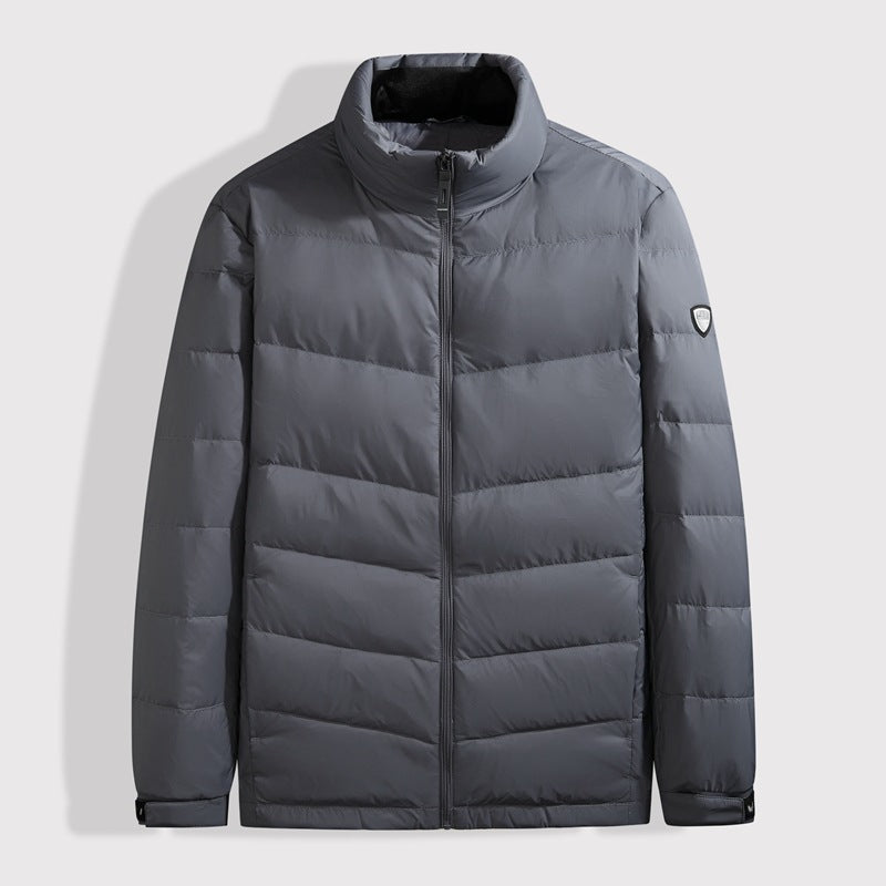 Chaqueta hombre acolchado ligero con cuello alto ideal para climas fríos y desplazamientos diarios