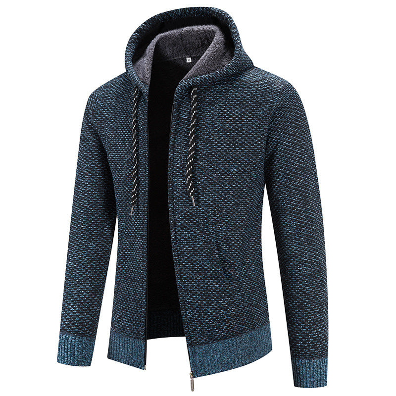 Sudadera para hombre con capucha y forro interior - Rynor