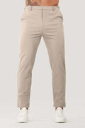 Pantalones rectos de traje hombre estilo sobrio para oficina reuniones de negocio y eventos formales cómodos