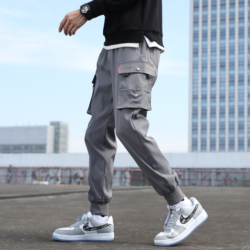 Pantalones cargo para hombre de corte jogger con bolsillos - Iván