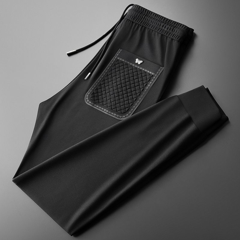 Pantalones para hombre deportivos con bolsillo bordado - André