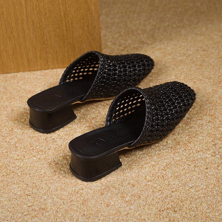 Sandalias planas tejidas de verano para mujer - Breeze