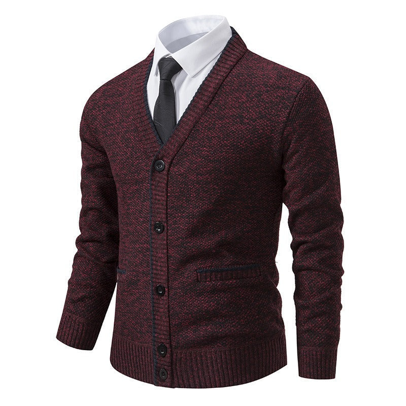 Cárdigan formal tricotado para hombre con botonadura - Marcet