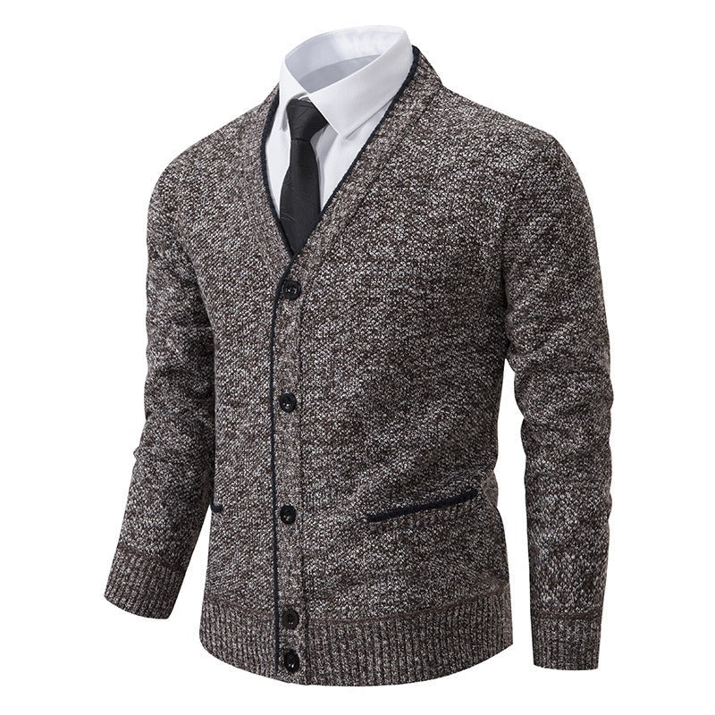 Cárdigan formal tricotado para hombre con botonadura - Marcet