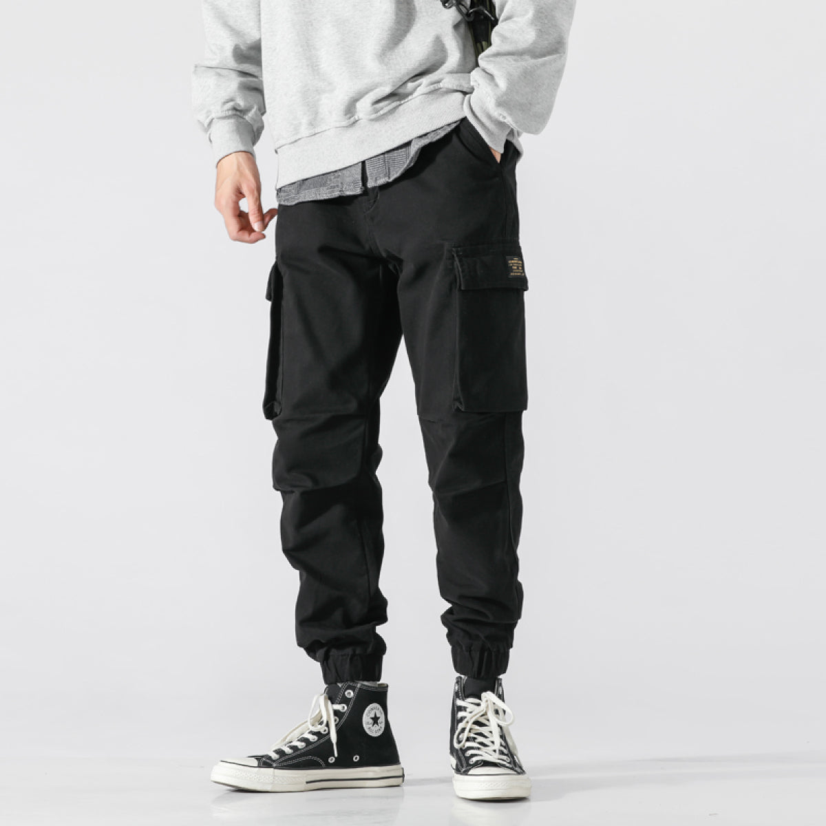 Pantalón cargo para hombre de corte recto - Karsen