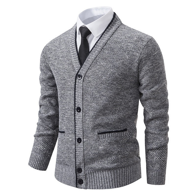 Cárdigan formal tricotado para hombre con botonadura - Marcet