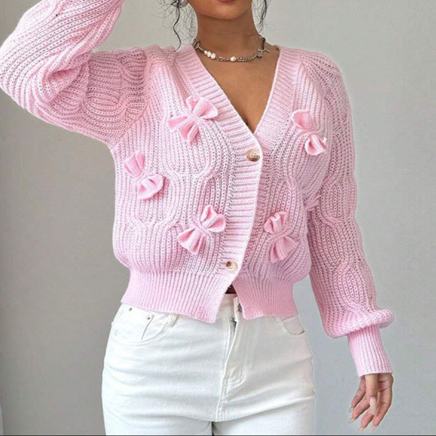 Suéter de punto entrelazado para mujer - Alana