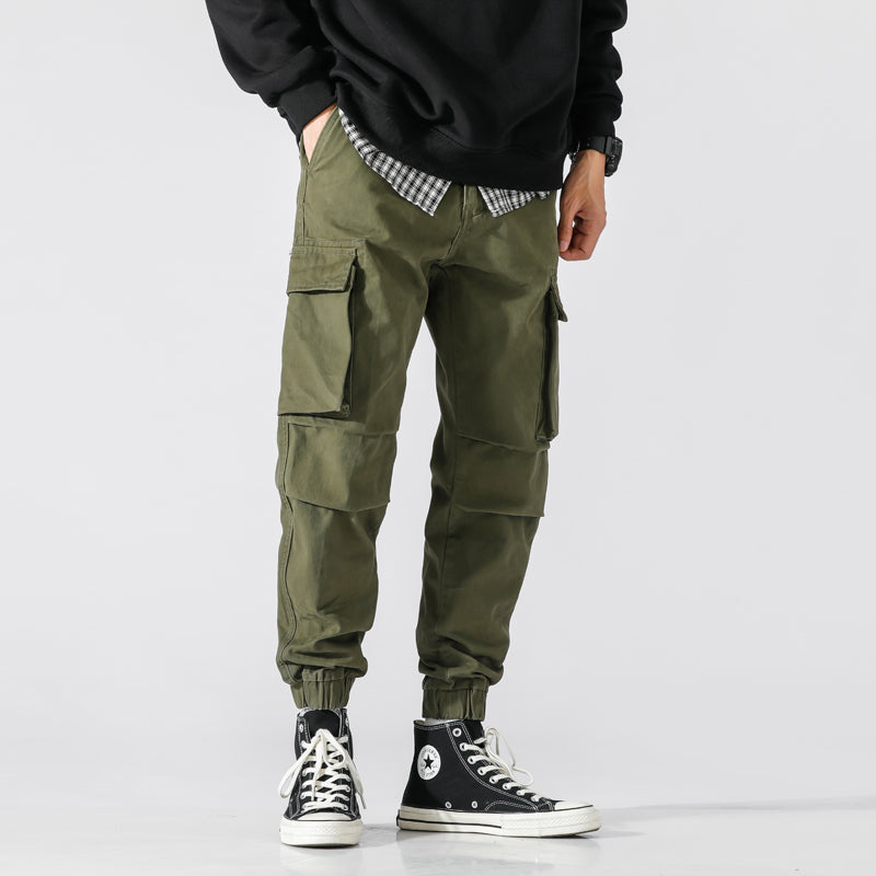 Pantalón cargo para hombre de corte recto - Karsen