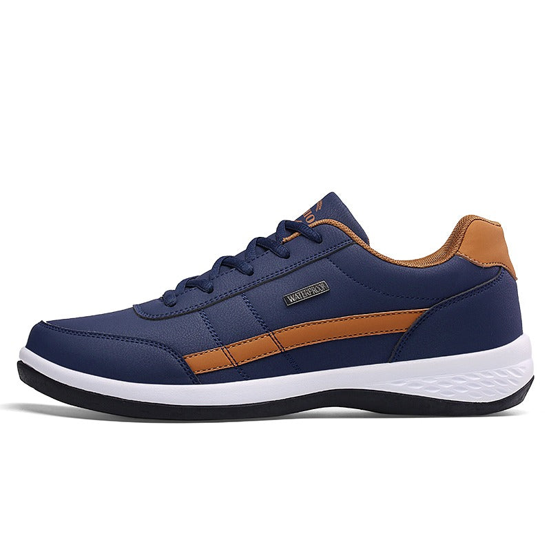 Tenis casual con franja lateral marcada para hombre - Weston