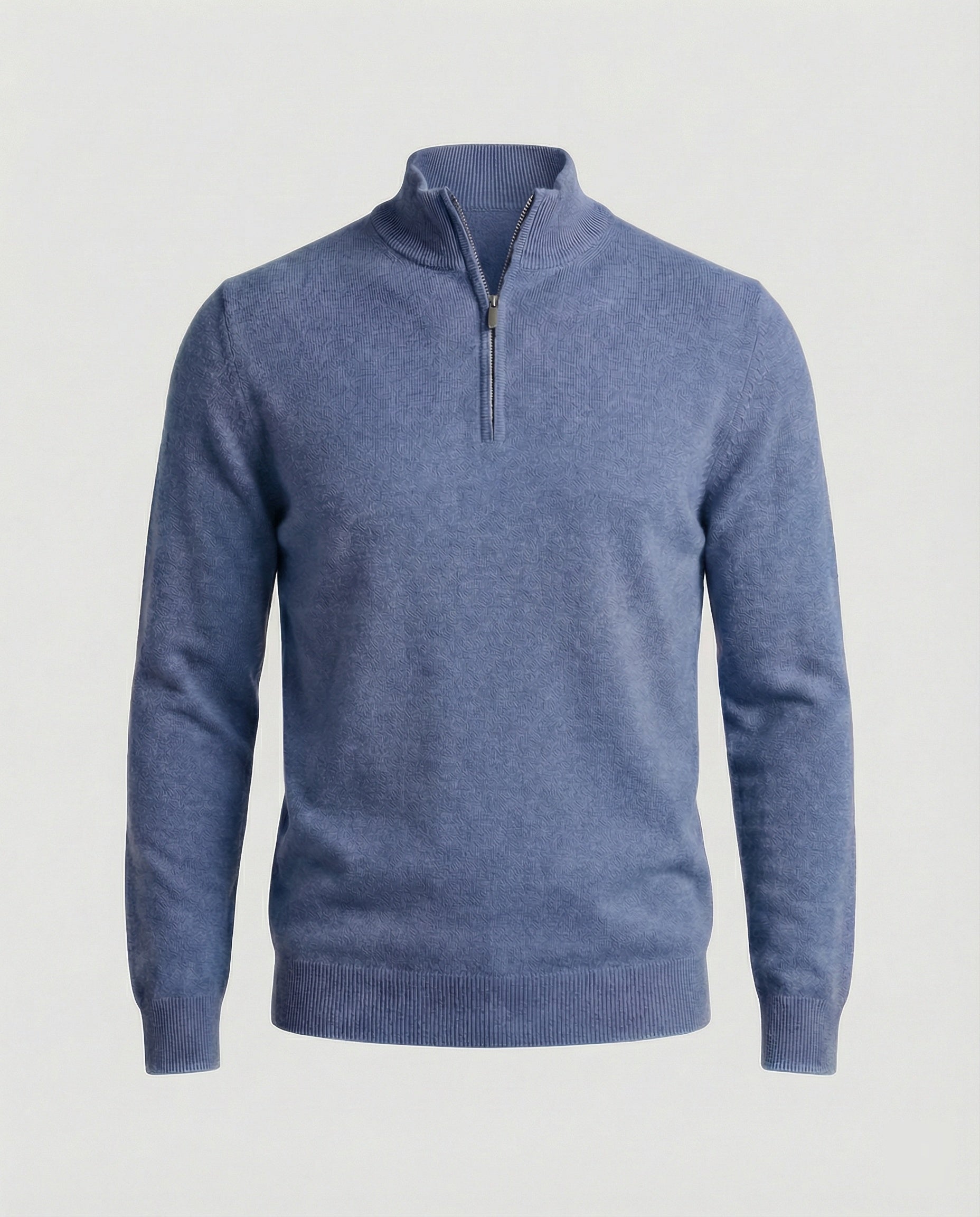 Suéter premium de media cremallera para hombre - Tiago
