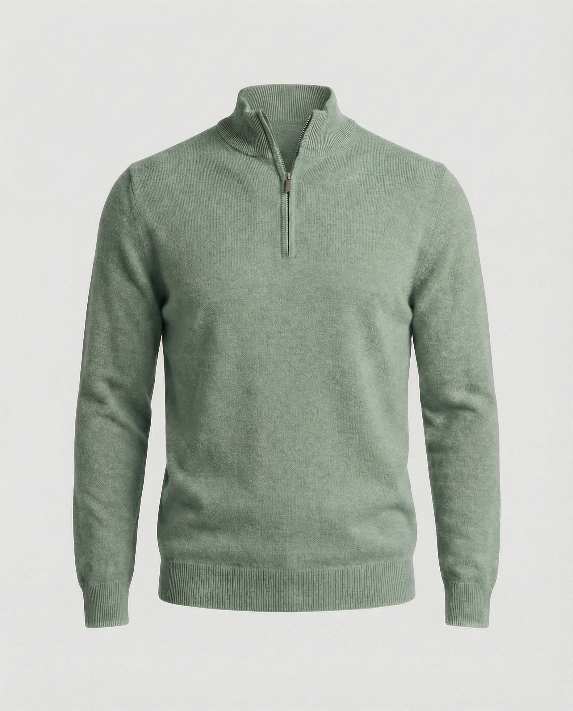 Suéter premium de media cremallera para hombre - Tiago