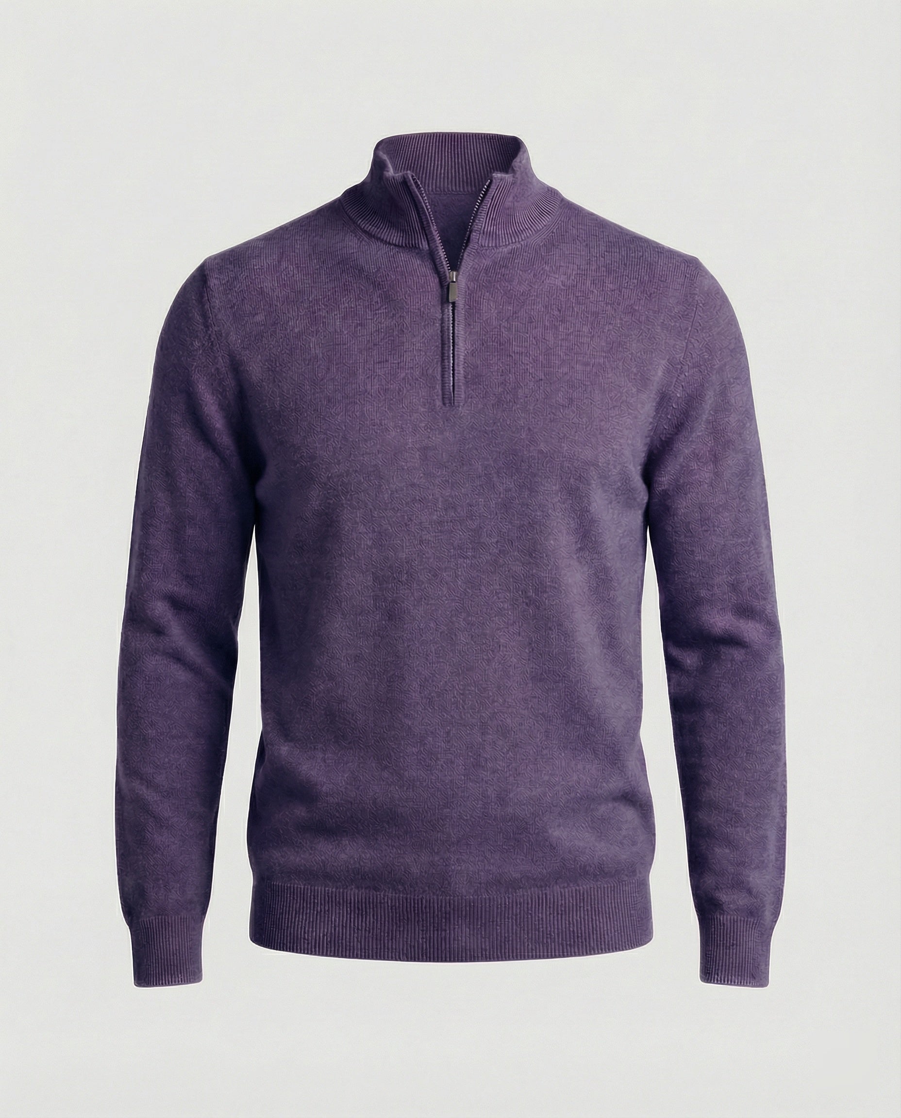Suéter premium de media cremallera para hombre - Tiago