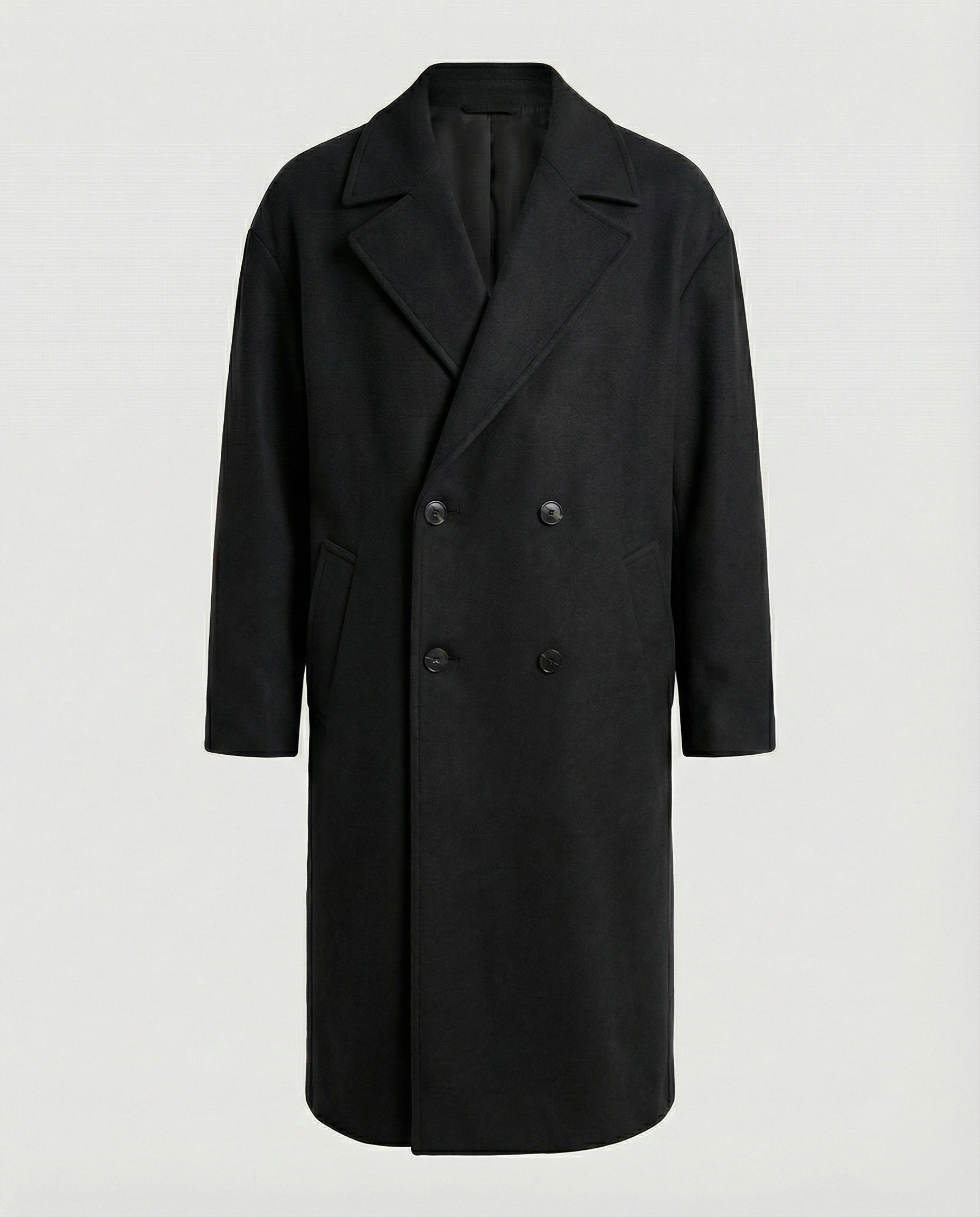 Abrigo largo para hombre de corte recto - Otto