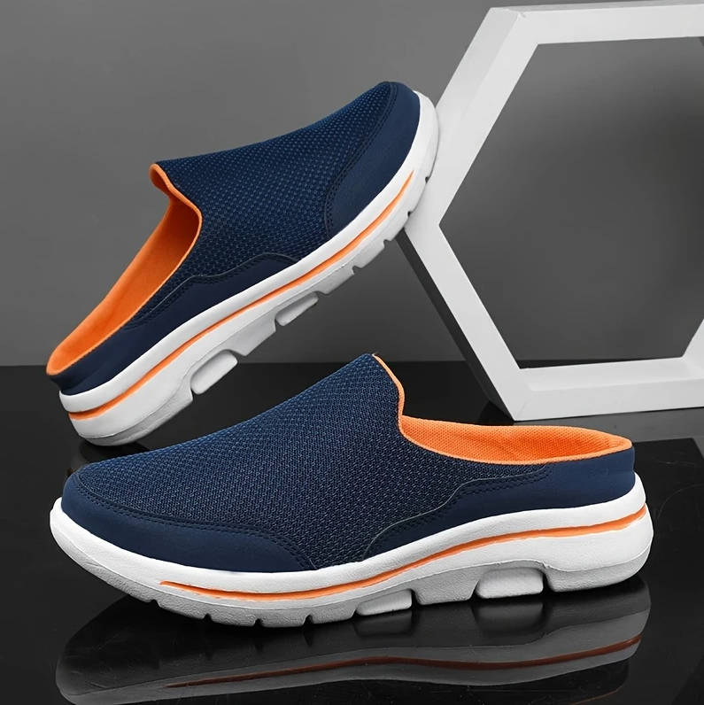 Zuecos ortopédicos para hombre tipo slip-on con suela acolchada - Valner