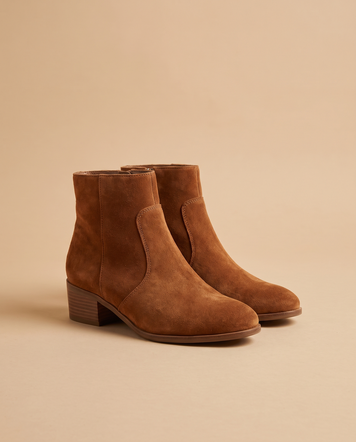 Botines de ante de mujer otoño – Valtena